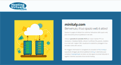 Desktop Screenshot of minitaly.com