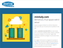 Tablet Screenshot of minitaly.com